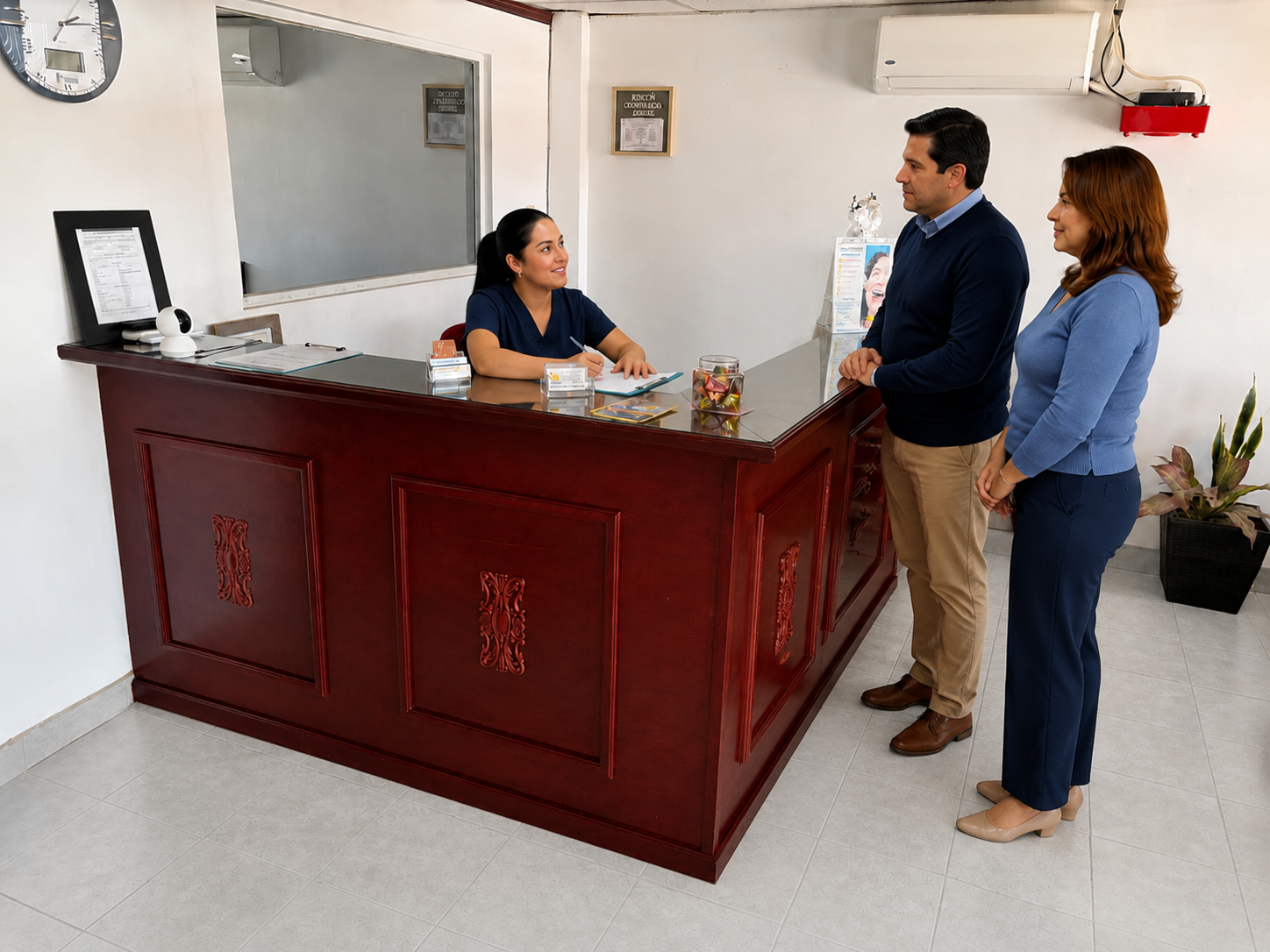 Recepción — Foot Care Dr. Eduardo Parra Gálvez